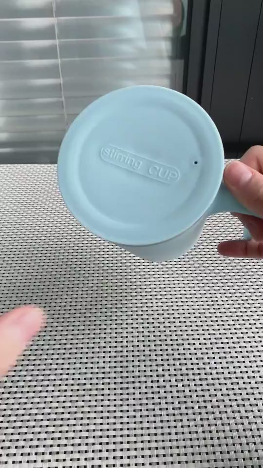 Taza Mezcladora Eléctrica Magnética – Automática, Recargable por USB