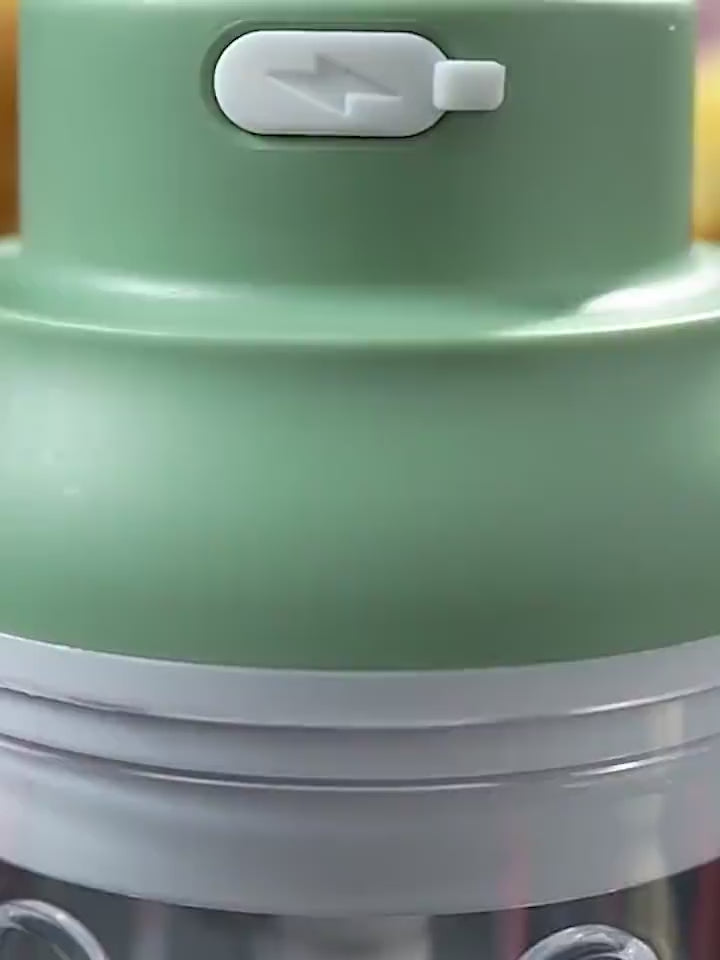 Picadora Eléctrica Portátil de Ajo y Alimentos | Mini Procesadora Recargable, Fácil de Limpiar