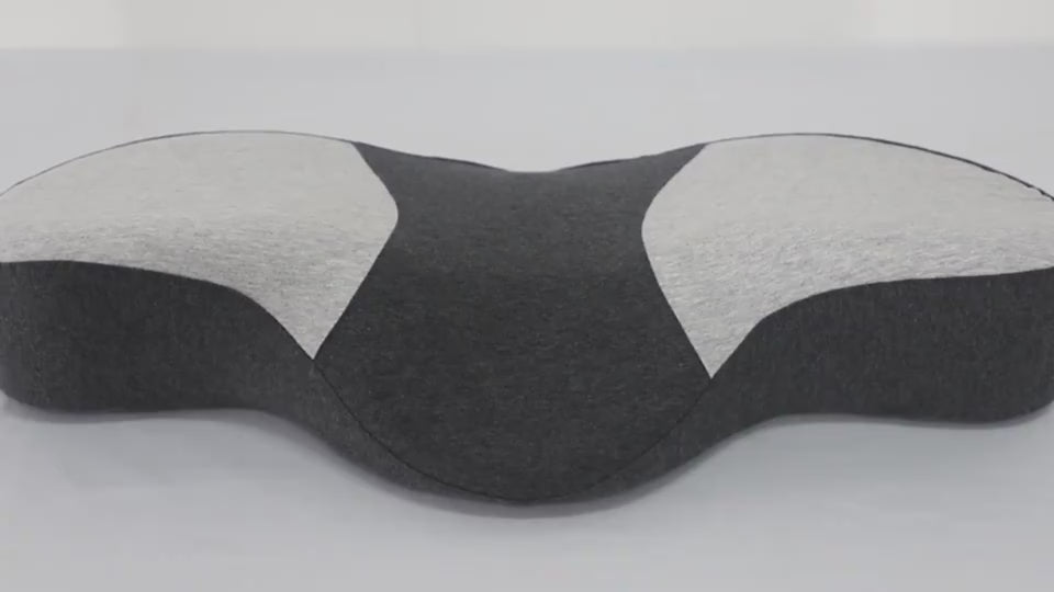 Almohada Ergonómica de Memoria — Soporte Cervical y Lumbar, Opción con Calor USB