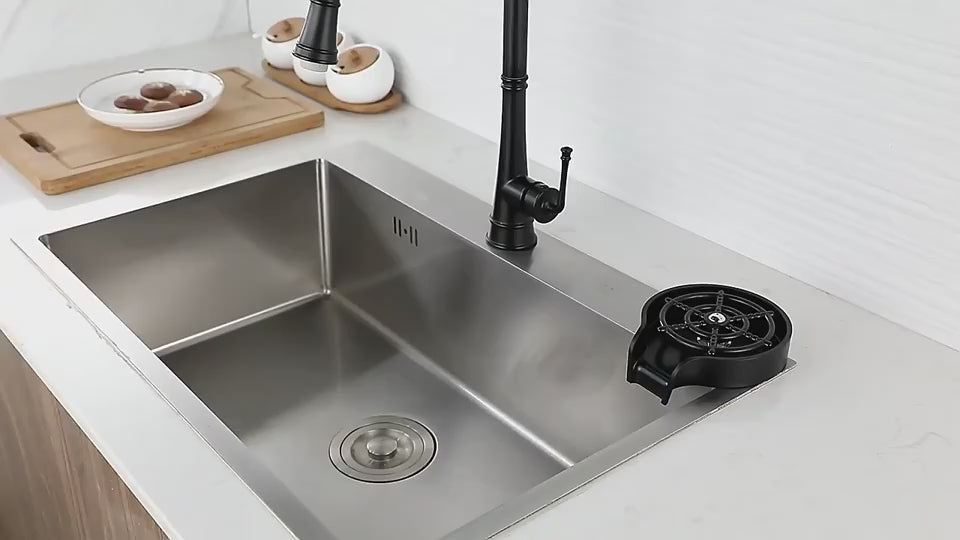 🚿 Lavavasos Automático para Fregadero – Limpia en Segundos, Fácil y Rápido