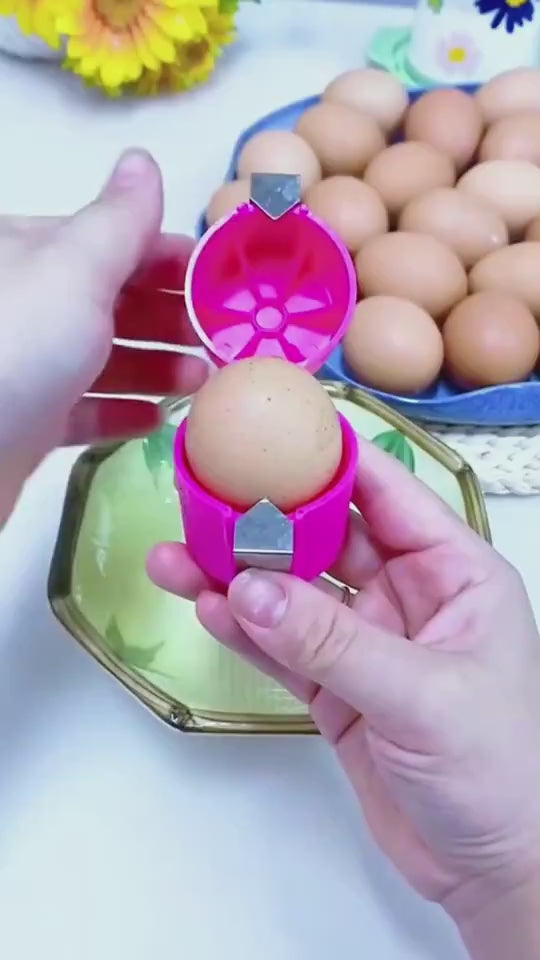 Abrehuevos Automático — Abre y Cáscara Huevos Rápidamente sin Desperdicio, Herramienta de Cocina