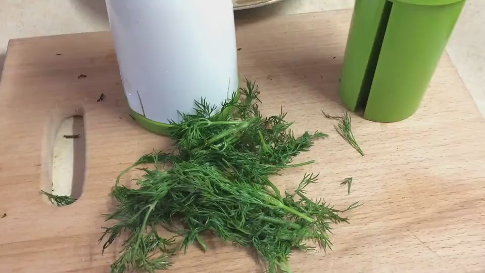 Picador Manual de Hierbas y Especias — Molinillo de Cilantro, Perejil y Ajo, Herramienta de Cocina