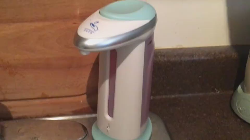 Dispensador Automático con Sensor | Sin Contacto, Capacidad 400ml, para Jabón o Desinfectante